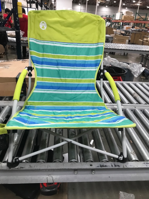 Photo 2 of Coleman Camping Chair | Lightweight Utopia Breeze Beach Chair | Outdoor Chair with Low Profile
