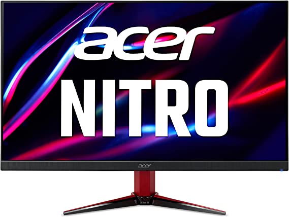 Photo 1 of Acer Nitro VG272 Lvbmiipx 27” Full HD (1920 x 1080) Agile-Splendor IPS Gaming Monitor | NVIDIA G-SYNC Compatible | 165Hz Refresh Rate | HDR400 | DCI-P3 90% | 1 x Display Port 1.2 & 2 x HDMI 2.0

-powers on 