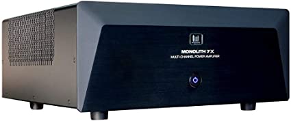 Photo 1 of Monoprice 114566 Monolith Multi-Channel Power Amplifier - Black With 7x200 Watt Per Channel, XLR Inputs For Home Theater & Studio

-powers on unable to test 