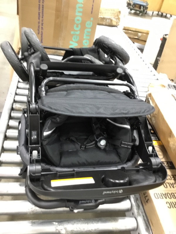 Photo 3 of Baby Trend Sit and Stand Double Stroller, Onyx
