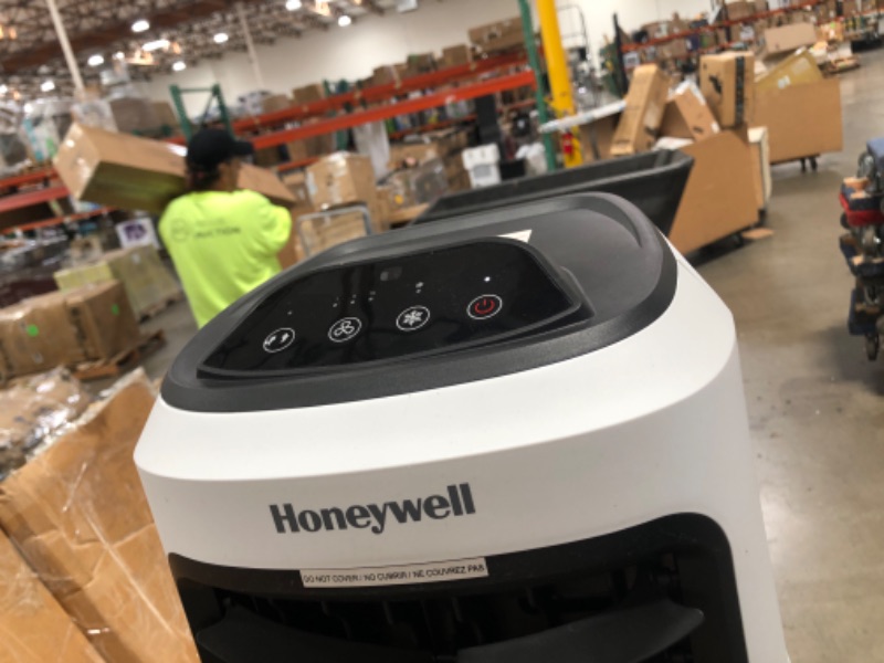 Photo 3 of Honeywell Portable Evaporative Cooler with Fan Humidifier & Remote 29.6 TC10PEU White
