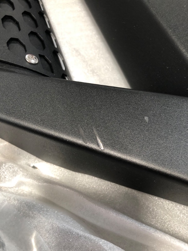 Photo 8 of (SCRATCHED; MISSING HARDWARE)  Armordillo USA AR Drop Step Bars - Matte Black Fits 2015-2018/2017-2018 Ford F-150 Super Duty, F-250/F-350/F-450 Super Cab
