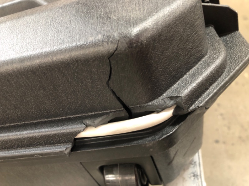 Photo 4 of (DENTED/SCRATCHED/CRACKED CASE; MISSING LATCH) Plano PLA11852 52" All Weather Hard Sided Tactical Rifle Long Gun Case, Black at VM Express