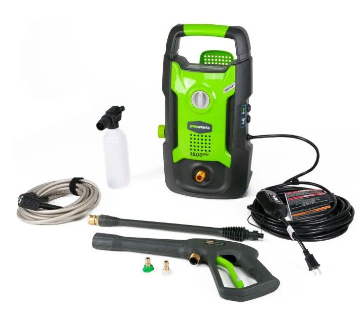 Photo 1 of 1500-PSI 13 AMP 1.2-GPM ELECTRIC PRESSURE WASHER
