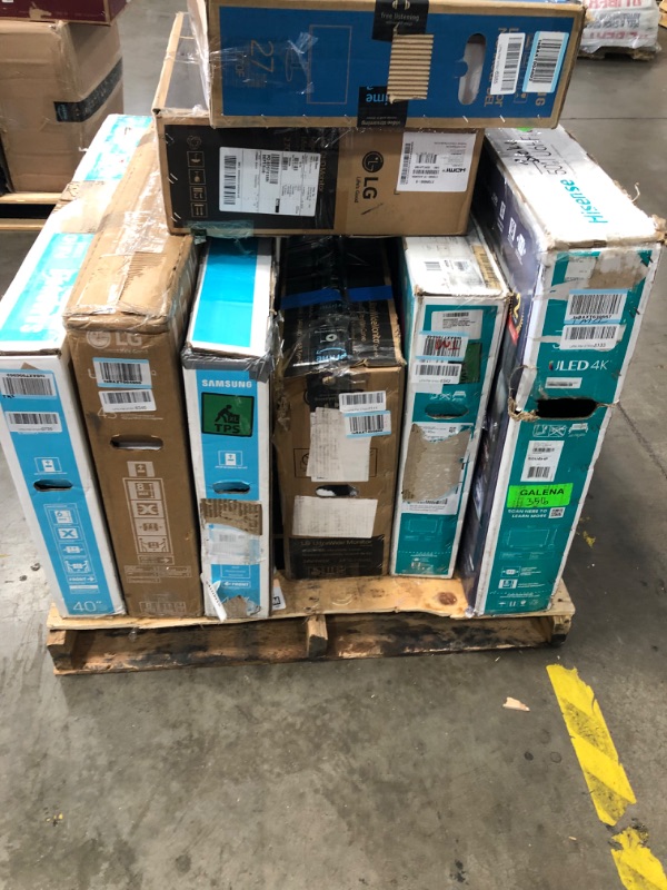 Photo 4 of MIXED PALLET OF DAMAGED TVS AND MONITORS**NO REFUNDS**MIXED SIZES**8 TVS