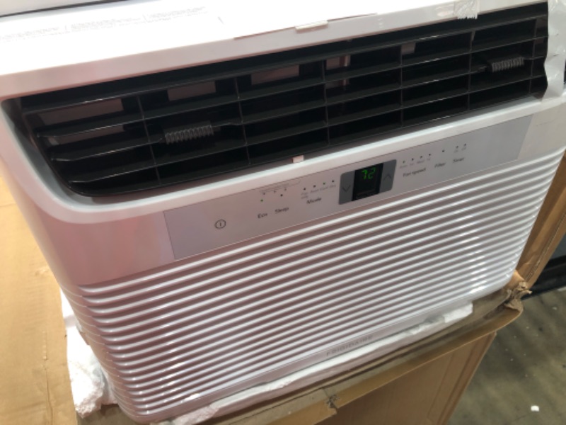 Photo 5 of **MINOR DAMAGE** Frigidaire 10,000 BTU 115V Window-Mounted Compact Air Conditioner with Remote Control, White
