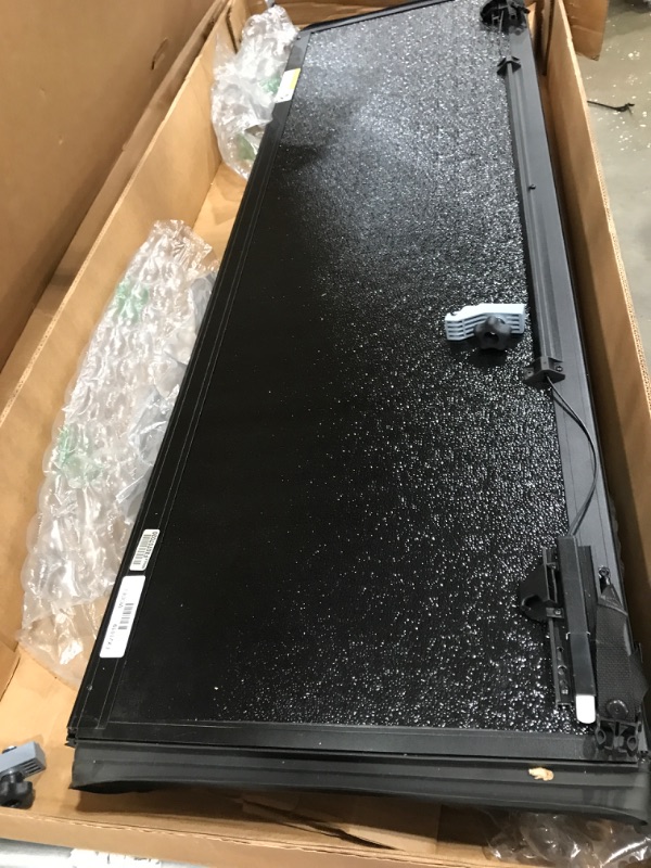 Photo 2 of **LIGHT DAMAGE** UnderCover Flex Hard Folding Truck Bed Tonneau Cover | FX21019 | Fits 2015 - 2020 Ford F-150 5' 7" Bed (67.1")
