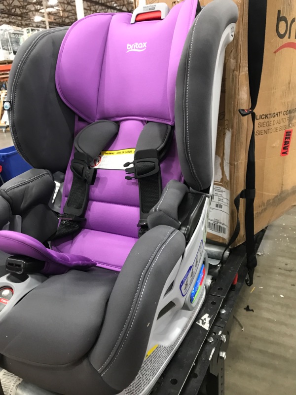 Photo 5 of Britax Marathon Clicktight Convertible Car Seat, Mod Purple SafeWash
