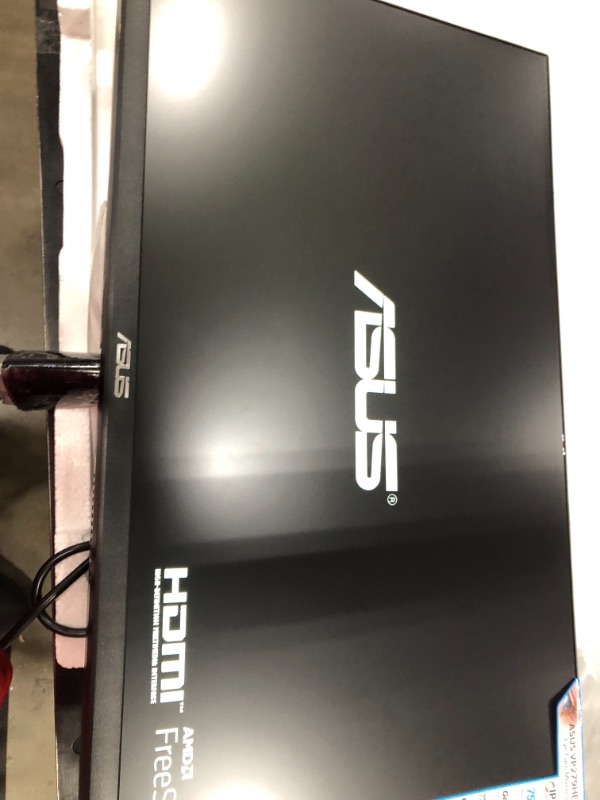 Photo 3 of ASUS VP279HE 27” Monitor, 1080P Full HD, 75Hz, IPS, Adaptive-Sync/FreeSync, Eye Care, HDMI VGA, Frameless, Low Blue Light, Flicker Free, VESA Wall Mountable
