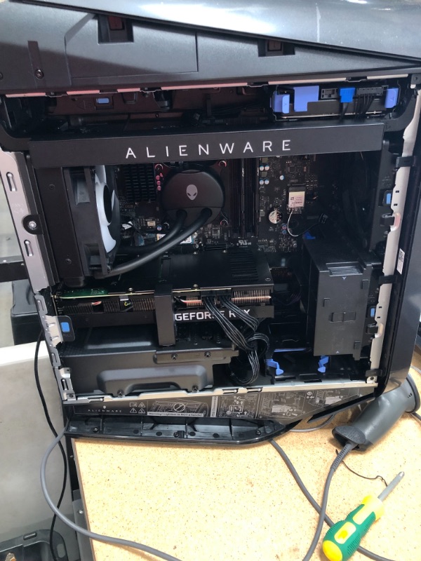 Photo 6 of Alienware Aurora R14 Liquid Cooled Gaming Desktop - AMD Ryzen 9 5900, 32GB 3466MHz RAM, 1TB SDD + 2TB HDD, NVIDIA GeForce RTX 3080 10GB GDDR6X Graphics, VR Ready, USB-C, Windows 11 Home – Black
