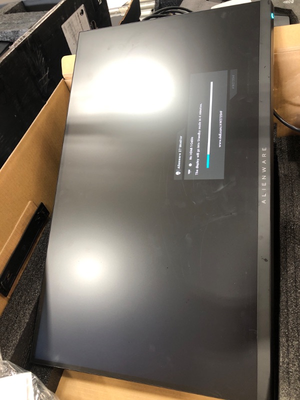 Photo 1 of Alienware 240Hz Gaming Monitor 27 Inch Monitor with FHD (Full HD 1920 x 1080) Display, IPS Technology, 1ms Response Time, Lunar Light - AW2720HF
