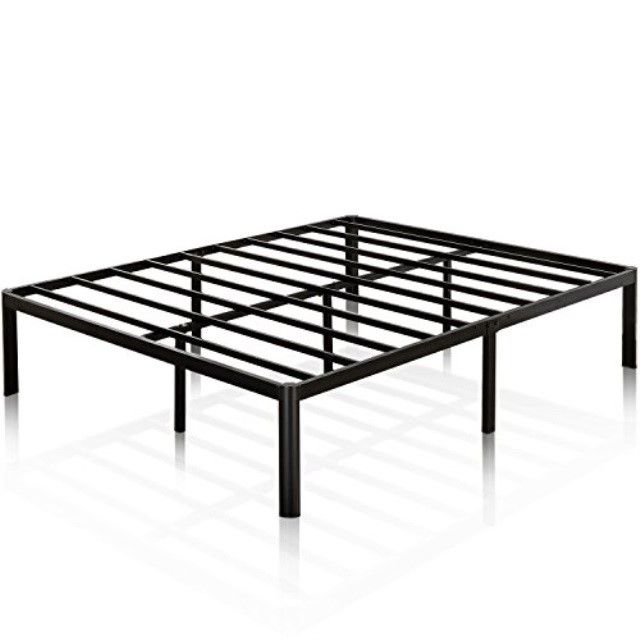 Photo 1 of **MISSING PARTS**ZINUS Van 16 Inch Metal Platform Bed Frame / Steel Slat Support / No Box Spring Needed / Easy Assembly, Twin
