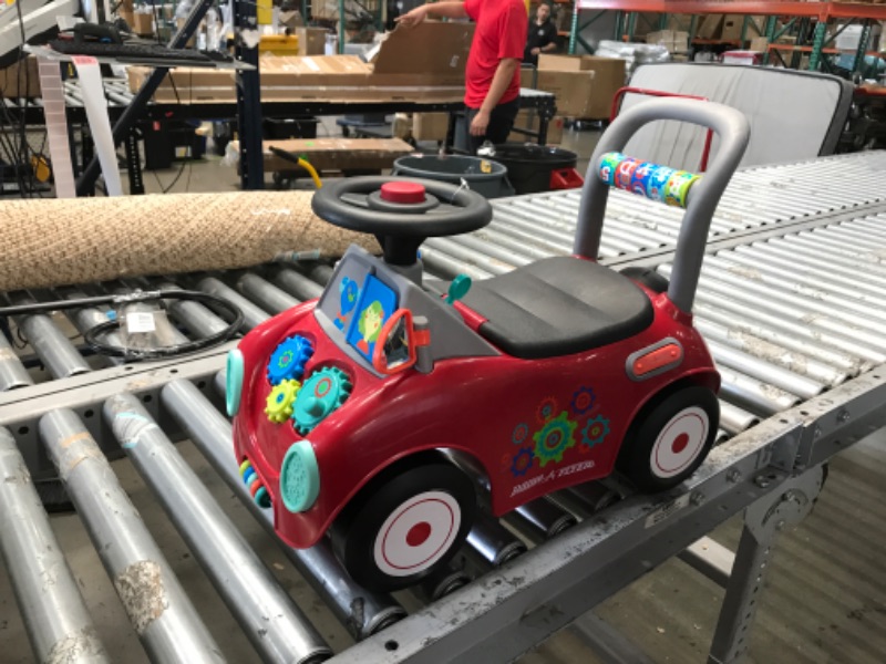 Photo 1 of Radio Flyer Busy Buggy, Sit to Stand Toddler Ride On Toy, Ages 1-3, Red
