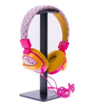 Photo 1 of **ONE SIDE DOESNT PLAY SOUND** Gabba Goods SafeSounds - Kids Pink Llama Printed Volume-Limiting Wired Headphones
