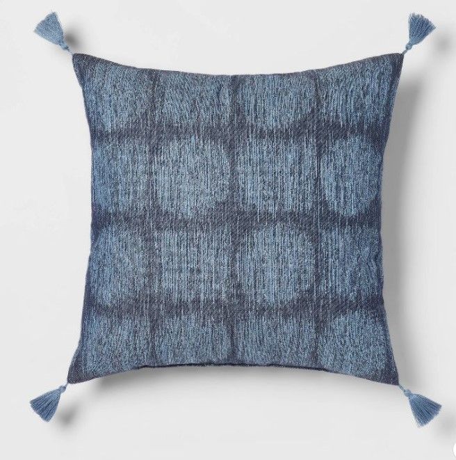 Photo 1 of 18 " Woven Geometric Square Throw Pillow - Threshold™

