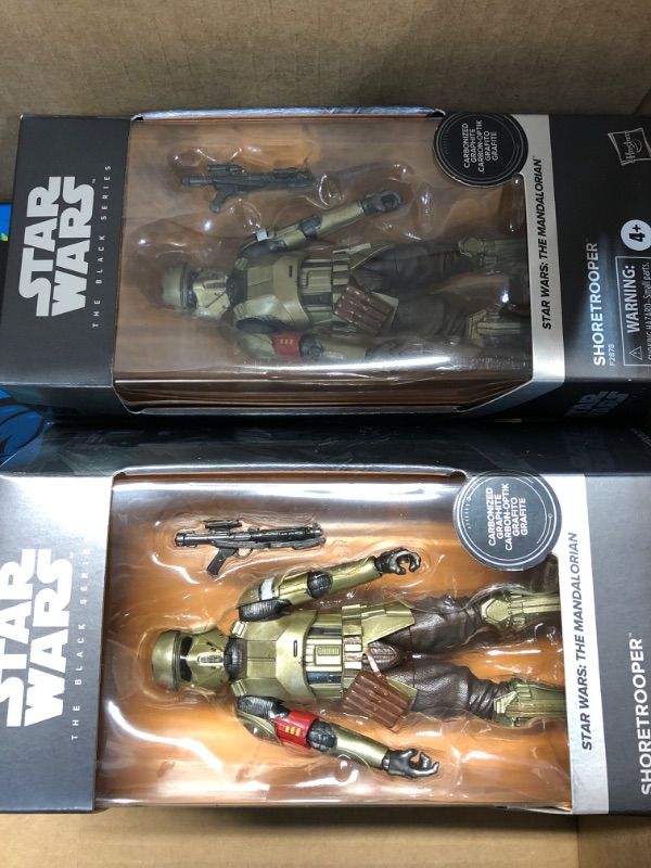 Photo 1 of 2 pack - Star Wars The Black Series Carbonized Collection Shoretrooper 