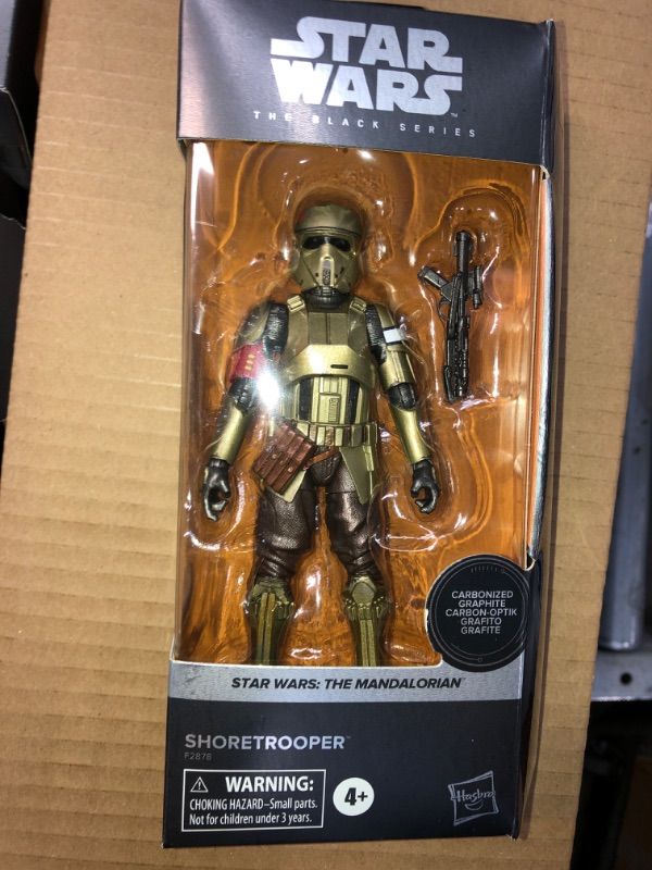 Photo 2 of 2 pack - Star Wars The Black Series Carbonized Collection Shoretrooper 