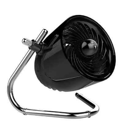 Photo 1 of 4 in. Pivot Personal Air Circulator, Black
