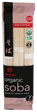 Photo 1 of **EXPIRES JAN2024** NOT REFUNDABLE Hakubaku, Made in Australia The Japanese Way, Organic Soba, 9.5 oz
SET OF 6 