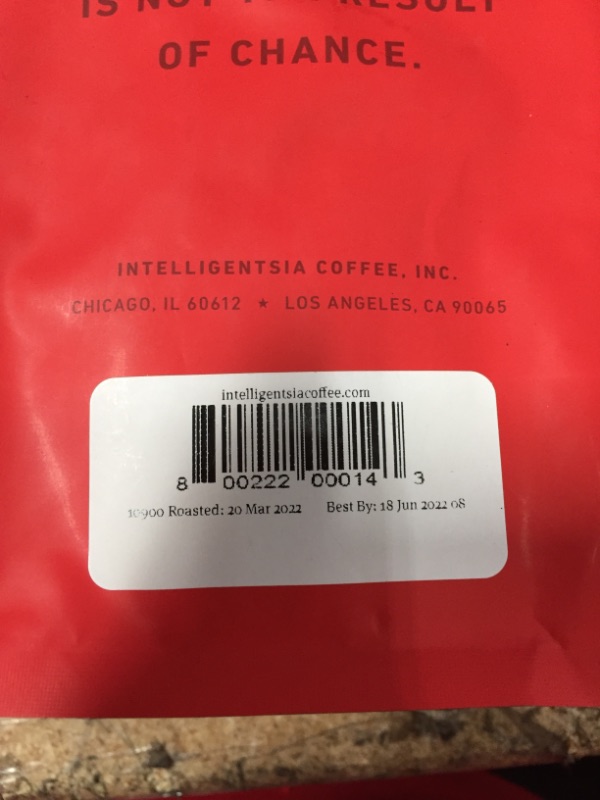 Photo 3 of ** EXPIRES JAN2022** NOT REFUNDABLE Intelligentsia Coffee, Light Roast Ground Coffee - House 12 Ounce Bag with Flavor Notes of Milk Chocolate, Citrus, and Apple
