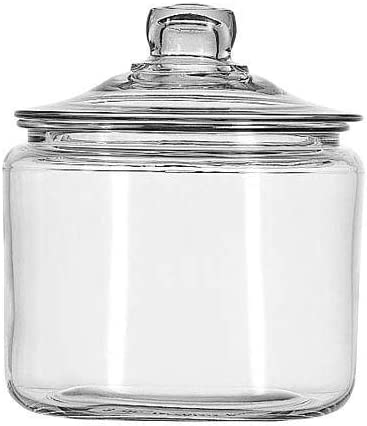 Photo 1 of Round Tea Jar with Glass Lid - 96 oz, 1 pc,(Frontier)