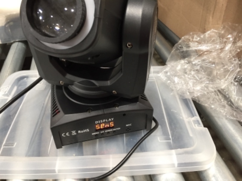 Photo 1 of Stage Lights - Moving Head Dj Lights 8 Gobos 8 Colors 10/12CH DMX 512 with Sound Activated