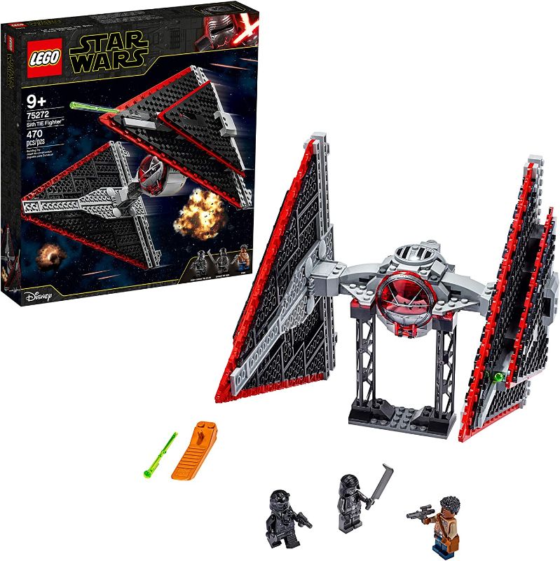 Photo 1 of LEGO Star Wars Sith TIE Fighter 75272 Collectible Building Kit (470 Pieces)