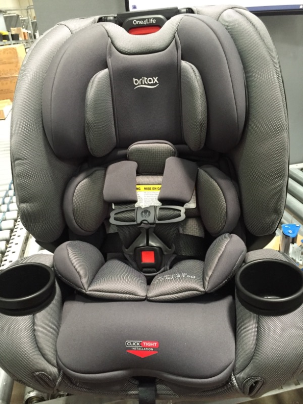 Photo 1 of Britax One4Life ClickTight All-in-One Car Seat – 10 Years of Use – Infant, Convertible, Booster – 5 to 120 pounds - SafeWash Fabric, Drift