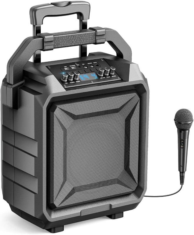 Photo 1 of 600W PA System Speaker Outdoor Rechargeable, Bluetooth Karaoke Machine