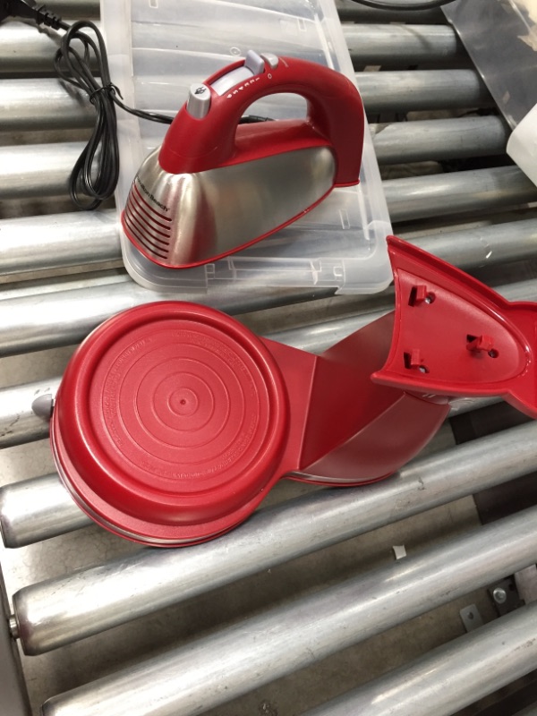 Photo 2 of 
Hamilton Beach Classic Stand and Hand Mixer, 4 Quarts, 6 Speeds with QuickBurst, Bowl Rest, 290 Watts Peak Power, Red (64654)