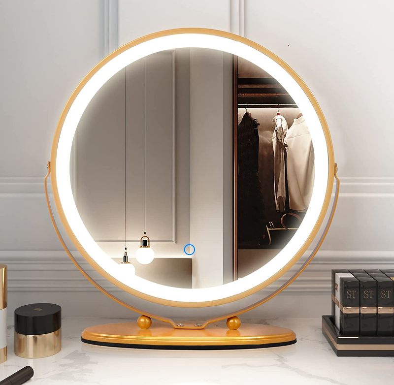 Photo 1 of LVSOMT 20" Large Makeup Vanity Mirror with Lights, Led Lighted