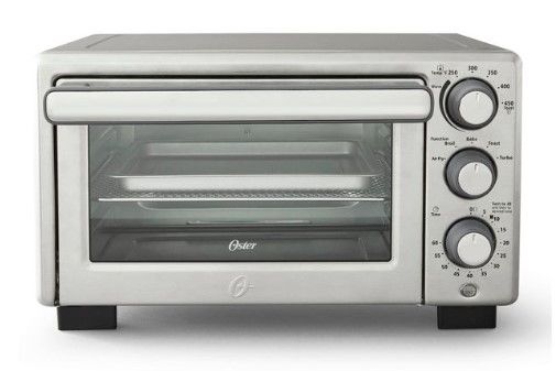 Photo 1 of 
***INCOMPLETE*** Oster Compact Countertop Oven With Air Fryer - Stainless Steel