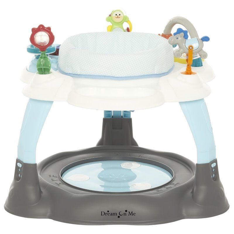 Photo 1 of Dream on Me Extravaganza 3-in-1 Activity Center and Jumper in Blue
