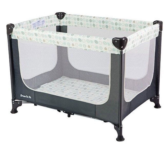 Photo 1 of Dream On Me Zodiak Portable Play Yard, Grey
