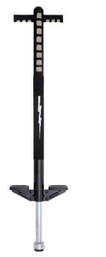 Photo 1 of Flybar Foam Maverick Pogo Stick for Kids Ages 5+, Weights 40 to 80 Pounds Black 