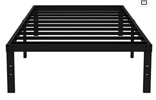 Photo 1 of 14 inch Twin XL Bed Frame No Box Spring Needed, 3500 lbs Heavy Duty Metal Platform Bed Frames