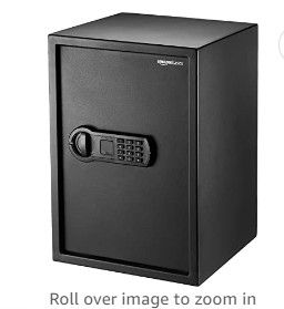 Photo 1 of Amazon Basics Steel Home Security Safe with Programmable Keypad