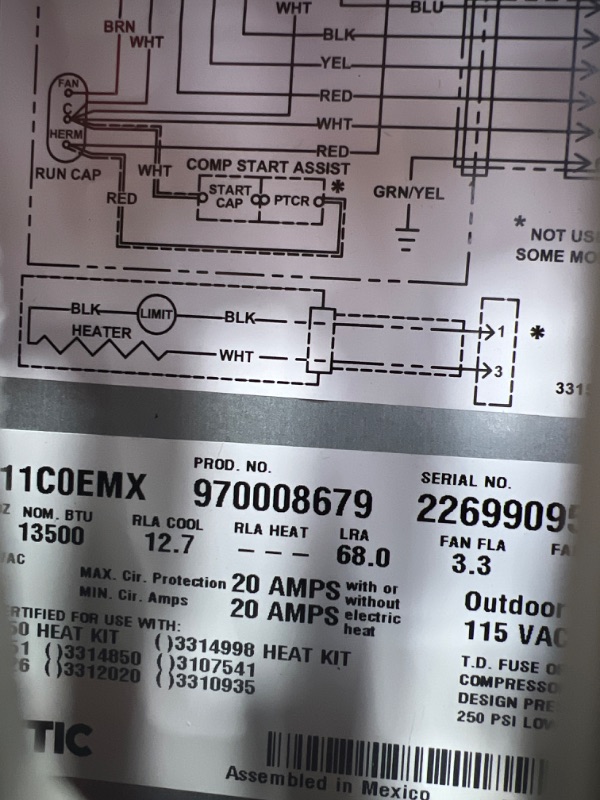 Photo 5 of DOMETIC B59196.XX1C0 Brisk II Evolution Air Conditioner with Heat Pump - 15K BTU, Polar White
