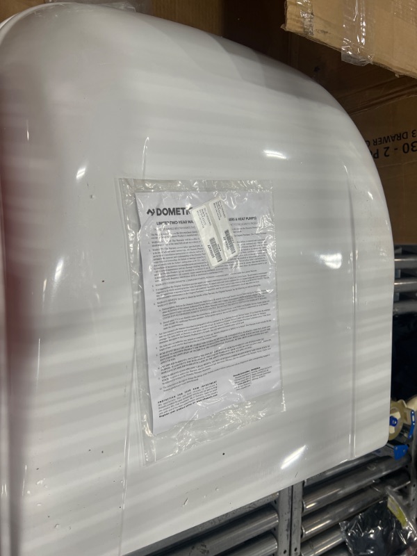 Photo 1 of DOMETIC B59196.XX1C0 Brisk II Evolution Air Conditioner with Heat Pump - 15K BTU, Polar White
