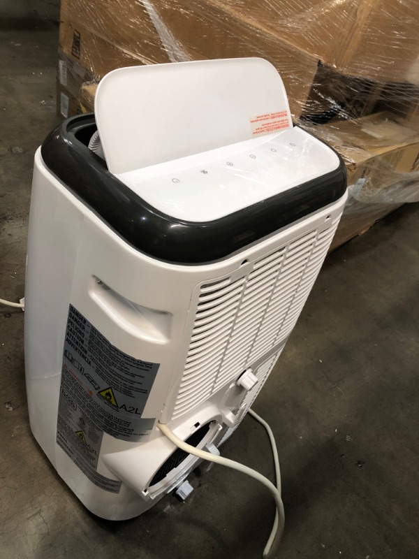 Photo 3 of BLACK+DECKER 12,000 BTU Portable Air Conditioner with Heat and Remote Control, White
