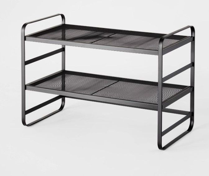 Photo 1 of 2 Tier Shoe Rack Metal Mesh - Brightroom™20 Inches (H) x 28.88 Inches (W) x 14.5 Inches (D)

