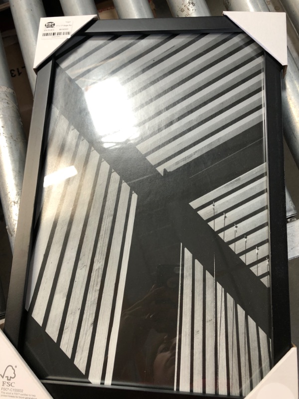 Photo 1 of 11" x 17" Single Picture Frame Black - Made By Design™