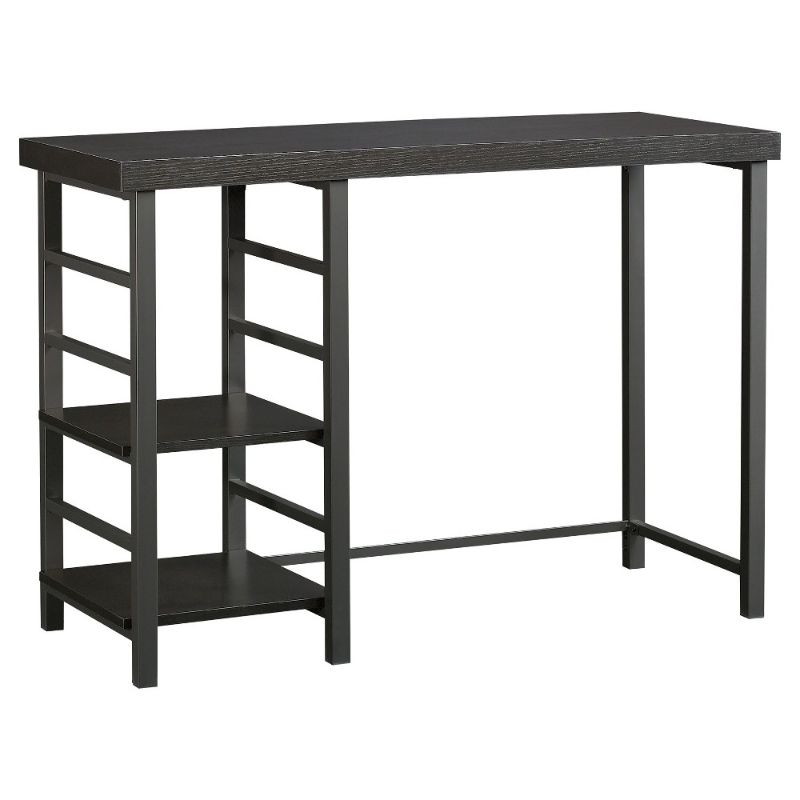 Photo 1 of Adjustable Storage Desk Black - Room Essentials™ 30 Inches (H) x 42.67 Inches (W) x 19.02 Inches (D)
