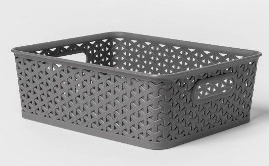 Photo 1 of 4 OF -Y-Weave Small Decorative Storage Basket - Room Essentials™

