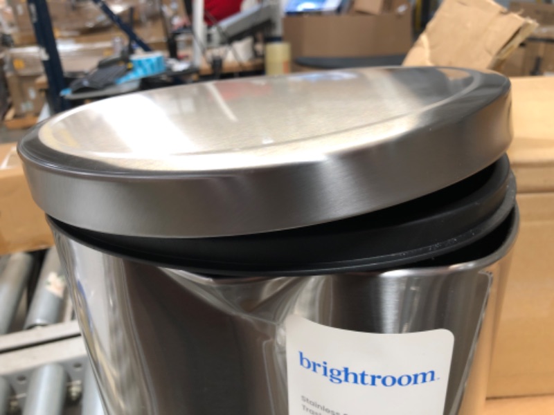 Photo 3 of 12L Round Step Trash Can - Brightroom™

