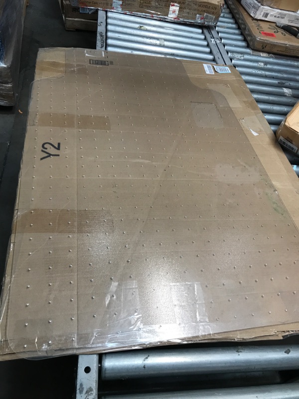 Photo 1 of HOMEK Studded Carpet Chair Mat, 30” x 48” Heavy Duty Office Desk Chair Mat for Carpet
