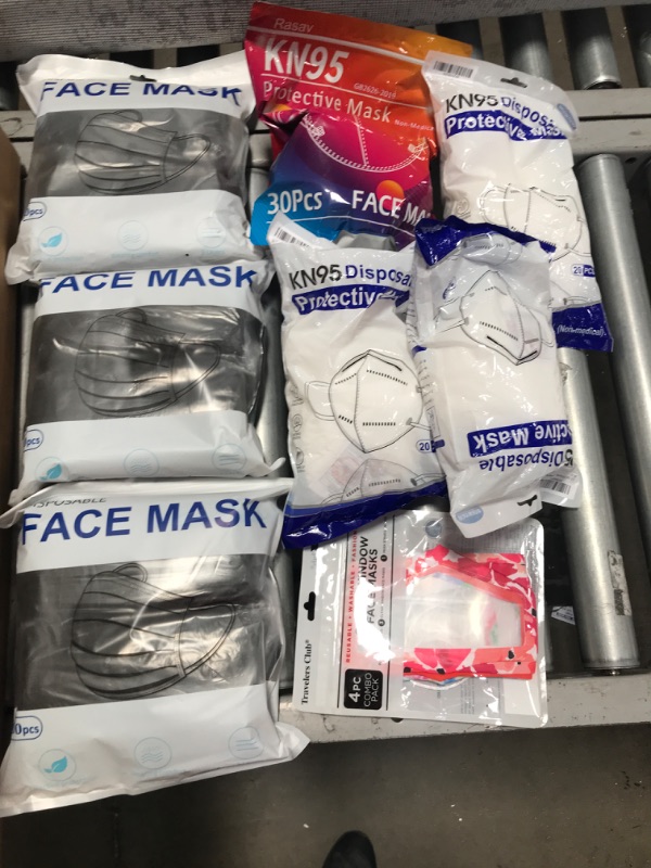 Photo 1 of 504 pcs face masks bundle 