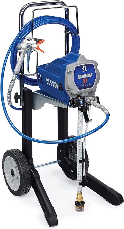 Photo 1 of (Used) Graco Magnum 262805 X7 Cart Airless Paint Sprayer, Gray
