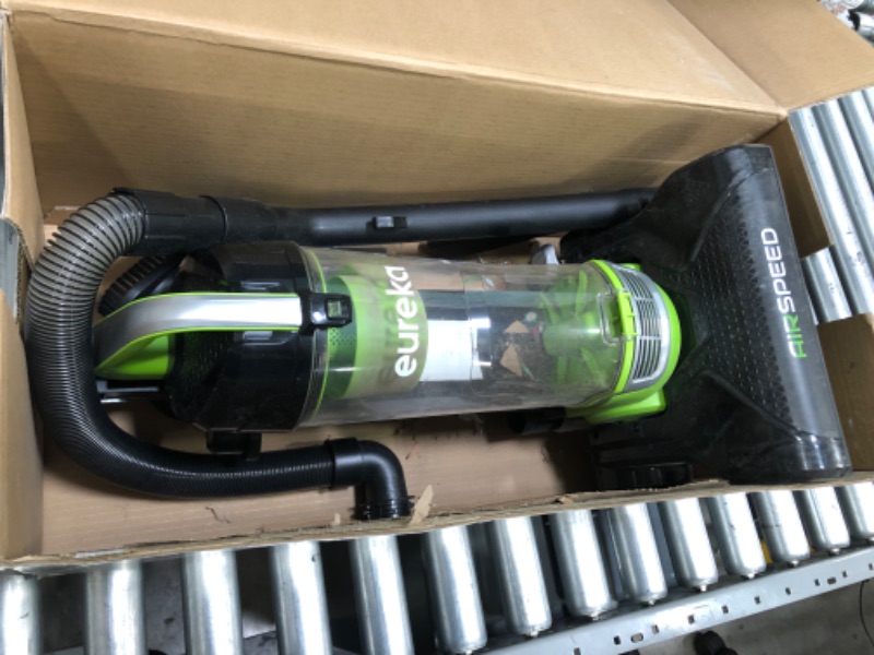 Photo 2 of (Used) Eureka Airspeed Ultra-Lightweight Compact Bagless Upright Vacuum Cleaner, Replacement Filter, Green
