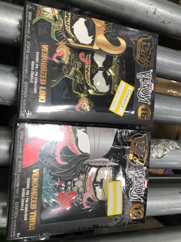 Photo 1 of 2 PACK: Marvel Venom Mash Up Funko Pop! Pin